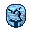 frozen golem head
